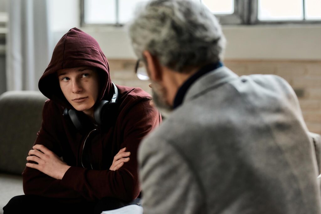 Childhood trauma in teens